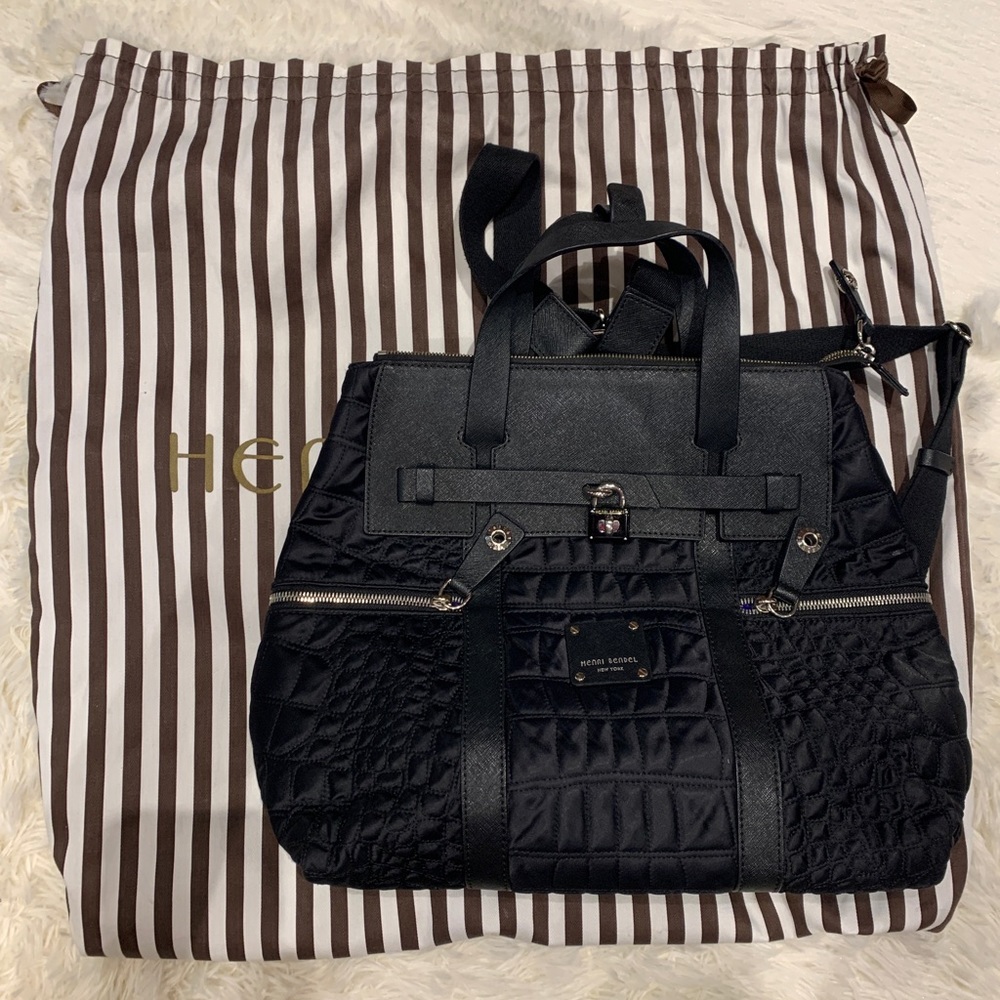 Henri Bendel large quilted jet setter - Picture 6 of 9